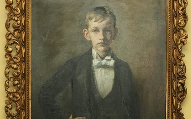 LUDWIG BANG OIL ON CANVAS, 1896, PORTRAIT