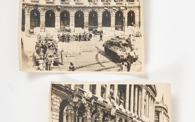 La libération de Paris en 1944. Deux vues... - Lot 15 - Drouot Estimations