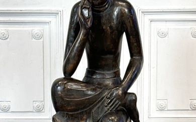 Large Koryuji Maitreya Style Buddha
