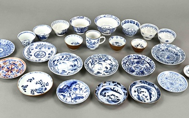 Lot of Chinese cups/saucers (approx. 24 pcs.)