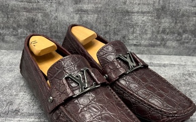 Louis Vuitton - Monte Carlo Crocodile Loafers