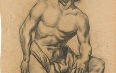 MIGUEL ÃNGEL ALBAREDA (20th century) "Academy: Male