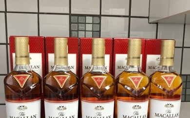 Macallan Classic Cut 2018-2022 - Original bottling - 700ml - 5 bottles