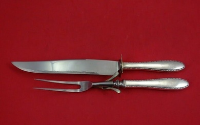 Manchester by Manchester Sterling Silver Roast Carving Set 2pc HH WS Vintage