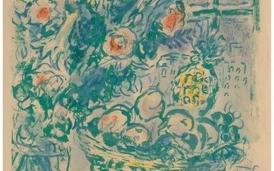 Marc Chagall (1887-1985) Corbeille de Fruits et