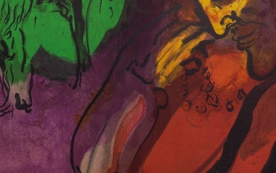 Marc Chagall - La Bible : David et Absalom, 1956