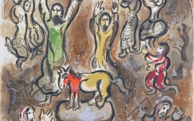 Marc Chagall - The Adoration of the Golden Calf