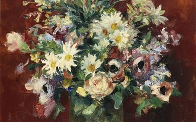 Marcel Dyf 1899-1985 (French) Bouquet de fleurs sur