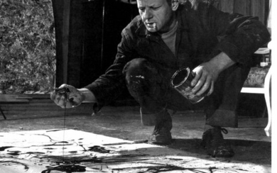 Martha HOLMES (1923-2006) Jackson Pollock…