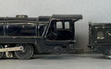 Marx O Scale Steam Locomotive and Hopper