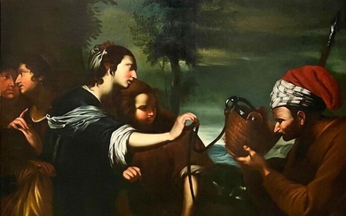 Michele Desubleo, detto Michele Fiammingo (1601 – 1676) (Seguace di) - Rebecca al Pozzo