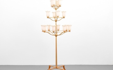 Monumental T.H. Robsjohn-Gibbings Floor Lamp