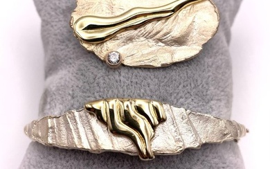 No Reserve Price - 2 piece jewellery set Silver