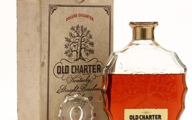 Old Charter Bourbon Whiskey in Deluxe Decanter