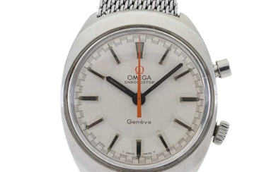 Omega Geneve - Gentleman's Chronostop manual wind wristwatch
