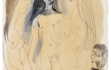 Pablo Picasso, Trois nus debout et personnage