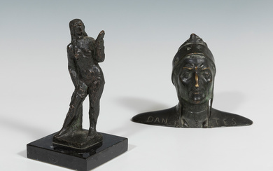 Pair of sculptures: Spain or Italy, 20th century.