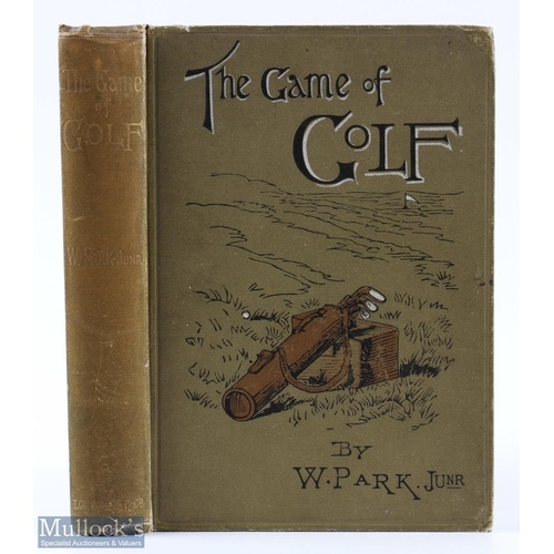 Park, W Jnr - "The Game of Golf" 6th Imp 1904 original decor...