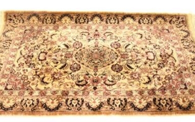 Persian Silk Hand Knotted Prayer Rug