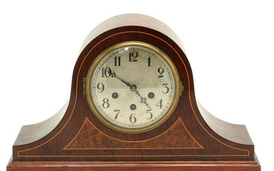 Philipp Haas and Soehne German Inlaid Mantle Clock with