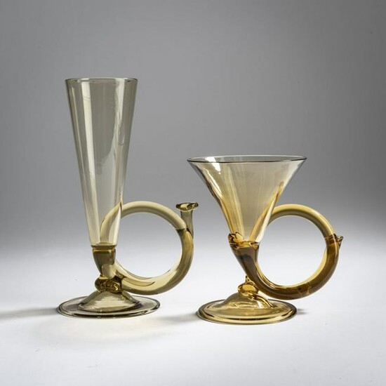 Piero Fornasetti , Two vases, 1948