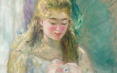 Pierre-Auguste Renoir 皮耶・奧古斯特・雷諾瓦 | La couseuse 縫紉的女子