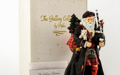 Pipka The Gallery Collection Figurine, Scottish Santa