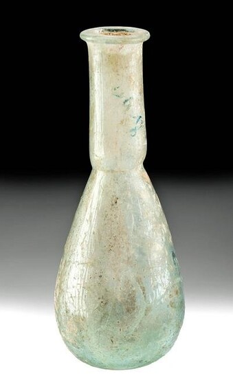 Pretty Roman Glass Flask, ex-Bonham's