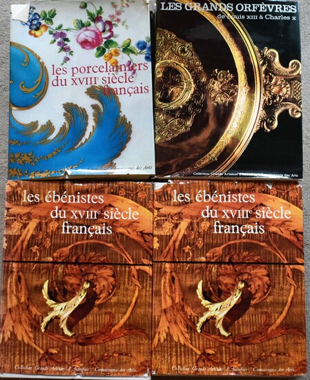 QUATRE VOLUMES Hachette : Les ébénistes (2... - Lot 15 - Ferri & Associés