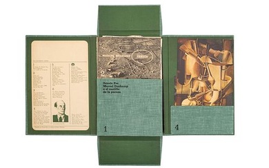 ROJO, VICENTE - PAZ, OCTAVIO - DUCHAMP, MARCEL. LIBRO MALETA. MÉXICO: EDICIONES ERA, 1968. Primera edición.