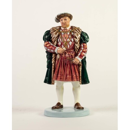 ROYAL DOULTON LIMITED EDITION CHINA FIGURE, ‘HENRY VIII’, 9 ...