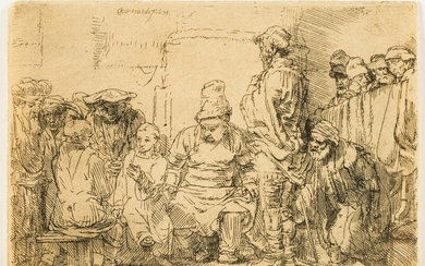 Rembrandt van Rijn (1606-1669) Christ Disputing with