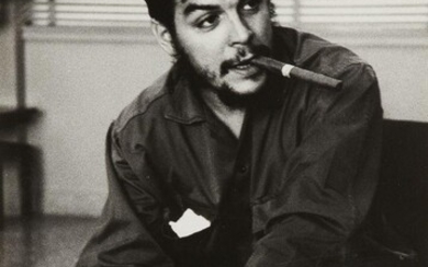 René Burri, Swiss 1933-2017- Che Guevara, Havana Cuba, 1963; gelatin...