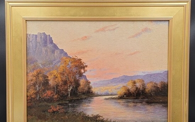 Richard Kruger 1880 California Impressionist Landscape