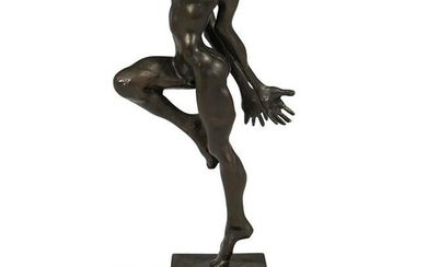 Roger Junk (American, 20th Century) Dancer Bronze