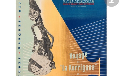 Roger PONTABRY (1905 - 1991) Musée de l’homme - Voyage de «La Korrigane» , juin...