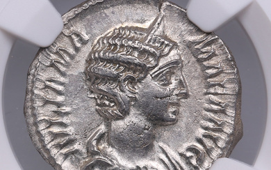 Roman Empire AR Denarius - Julia Mamaea (AD 222-235) - NGC MS