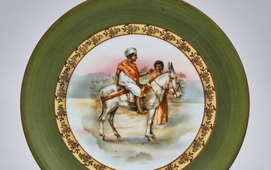 Royal Bayreuth 'Arabian Nights' porcelain plate