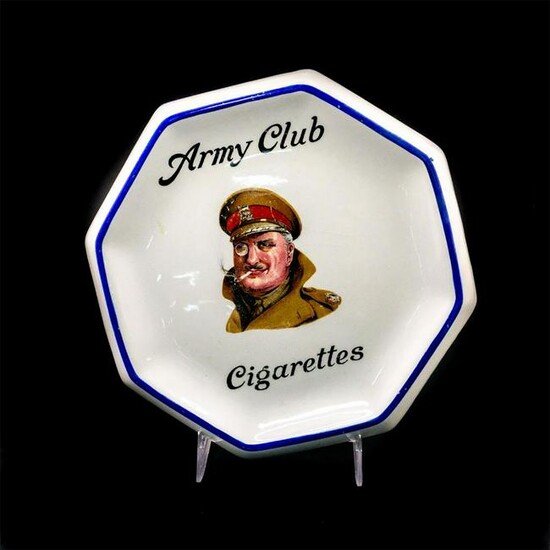 Royal Doulton, Army Club Cigarettes Octagonal Ashtray