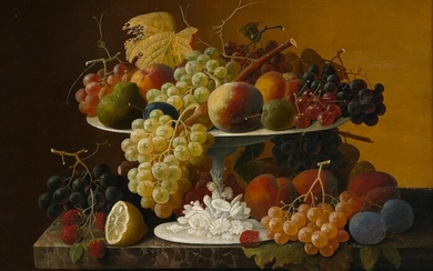 SEVERIN ROESEN Still Life with Fruit.