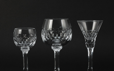 SIGURD PERSSON. A glass tableware set “Gripsholm”, 34 pieces. Costa.