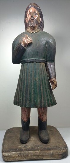 Sculpture, Santos figure - Wood - 19th century