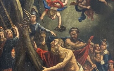 Scuola italiana del XVII secolo - Il martirio di sant’Andrea
