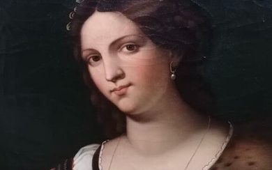 Sebastiano del Piombo (c.1485-1547), D'après - Portrait de femme