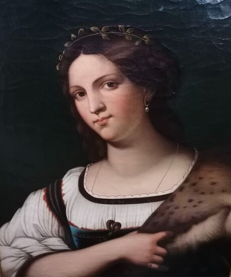 Sebastiano del Piombo (c.1485-1547), D'après - Portrait de femme