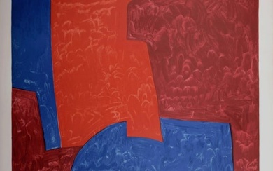 Serge Poliakoff (After) - Composition in Red, Blue and Green, 1975