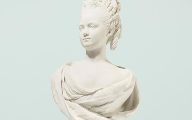 Sevres, bust of Marie Adelaide Clotilde Xaviere