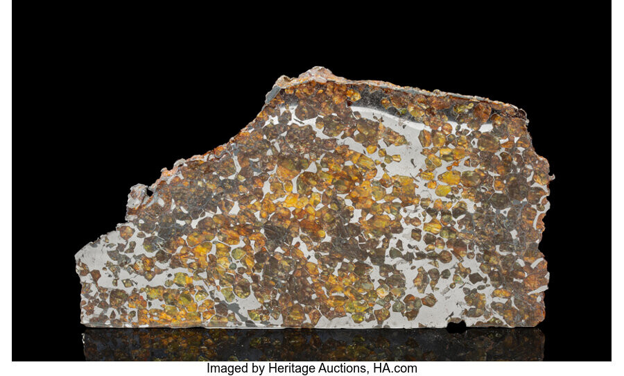 Seymchan Meteorite End Cut Pallasite, PMG Magadanskaya Oblast, Russia...