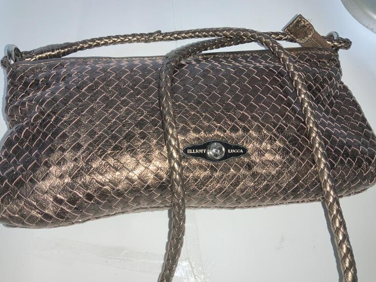 Other Elliott Lucca Leather Studded Hobo Zip Shoulder Handbag | Grailed