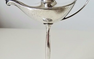 Silver oil lamp - .925 silver - Europe - 20th century